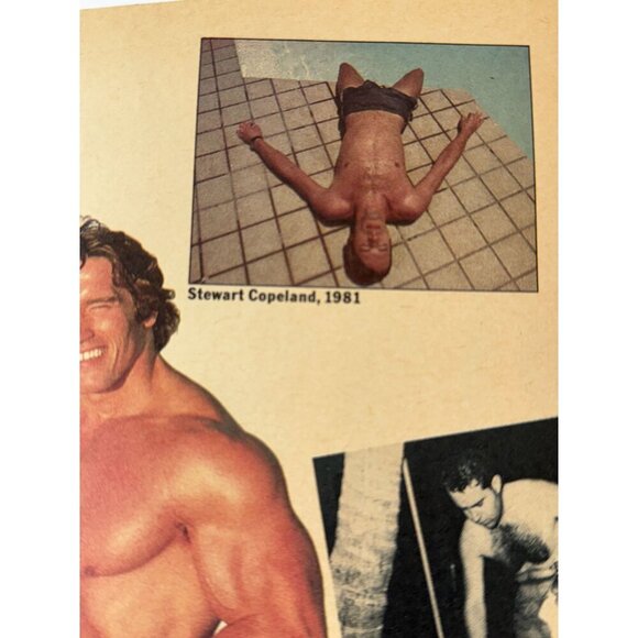 Vintage 1983 Cheesecake Arnold Schwarzenegger Clint Eastwood Advertisement Print - Picture 4 of 7